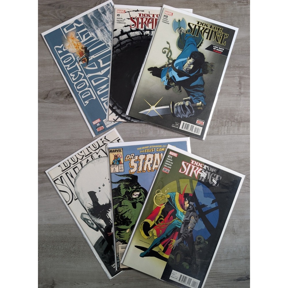Dr Strange Marvel Comics Lot of 6 Late 90s Last Days Magic Miscellaneous Variety